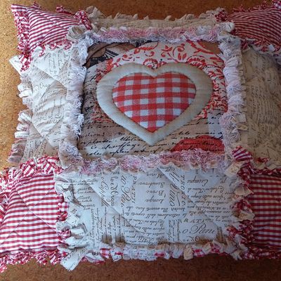 Coussins en Rag 