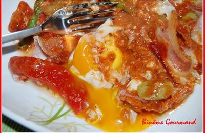 Huevos a la flamenca - œufs à la flamenca