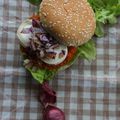 BURGER Végétarien Au Chèvre