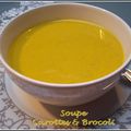 Soupe carottes & brocoli