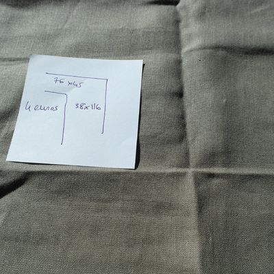 Lin kaki clair / olive (RESERVE AYALA)