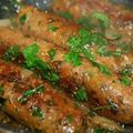 saucisses de seitan aux herbes fraiches