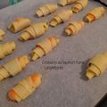 Croissants au Saumon Fumé