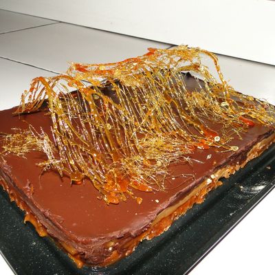 gateau chocolat caramel hummmmmmmmmmmmmmm