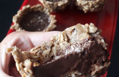 Tartelettes flocons chocolat