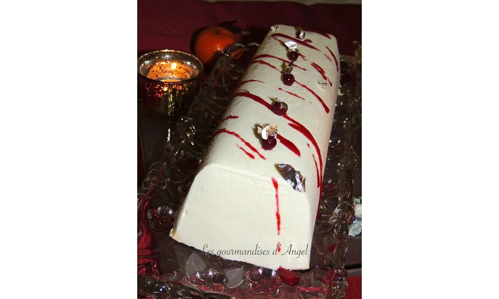 Buche chocolat blanc