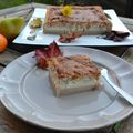 Gâteau magique poire et crème de marron - Foodista Challenge #13