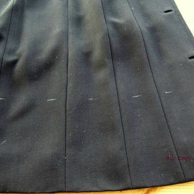 Tuto : Raccourcir un manteau doublé (ourlet manteau)