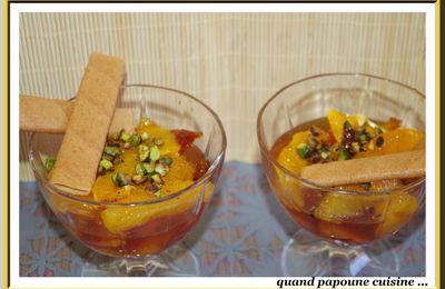 ORANGES AU CARAMEL