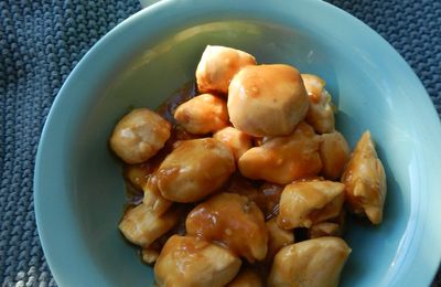 poulet sauce à l'orange