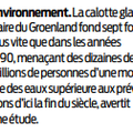 Réchauffement climatique