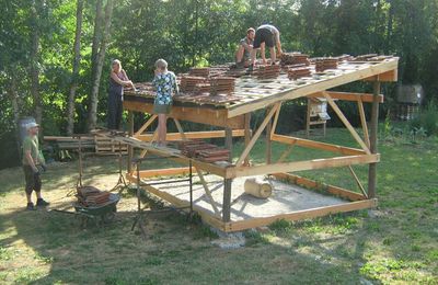 Cabane en construction…