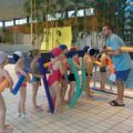 Séance de piscine en GS et CP