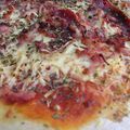 PIZZA  AUX LARDONS