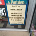 La réintégration au Melies, vue par le Parisien le 29 mai 2014