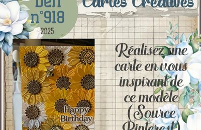 Défi n°918 du jeudi 30 octobre 2025