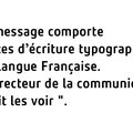 REGLES DE L'ECRITURE TYPOGRAPHIQUE DU FRANCAIS