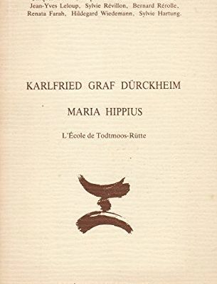 H. Hartung parle de Guénon, Maharshi et Dürckheim
