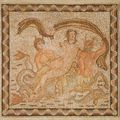 A Roman mosaic panel. Circa 2nd-3rd Century A.D.