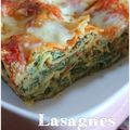 Lasagnes épinards & ricotta, légères et gourmandes