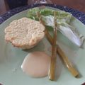 MOUSSES DE CABILLAUD AUX ASPERGES VERTES 