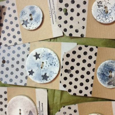 Boutons en porcelaine !