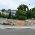 Rond-point à Wettingen (Suisse)