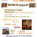 Programme  des animations de la bibliothèque de St Jean St Nicolas