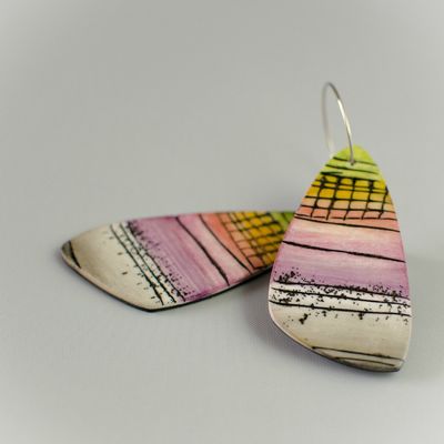 Boucles d'oreilles pastels