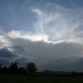 Cumulonimubus en formation en direction du sud ouest hiers aprés midi vers 17h10