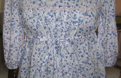 Première blouse pour moi