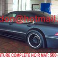 Mercedes Classe S,  Mercedes Classe S , Mercedes Classe S Total covering noir mat, Mercedes Classe S peinture covering noir mat,