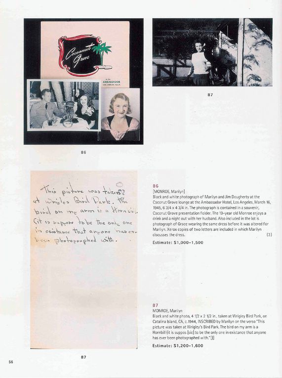 12/09/2001, CHRISTIE'S: Los Angeles - Vente et Catalogue