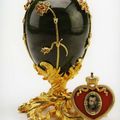 Pansy Egg (aka the Spinach Jade) Faberge egg 1899