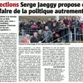 L'Alsace présente la liste conduite par Serge Jaeggy