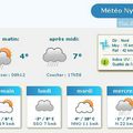 Météo du 7 Février 2009