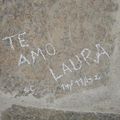 Te amo Laura sur un mur