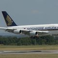 Aéroport Toulouse-Blagnac: Singapore Airlines: Airbus A380-841: F-WWSX (9V-SKN): MSN 71.
