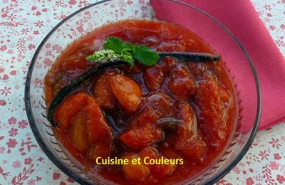 Marmelade épicée de fruits d'été 