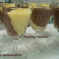 Pudding marbré