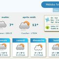 Météo du 5 Février 2009