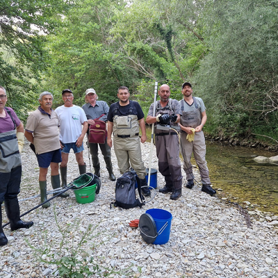 Première pêche de sauvetage 