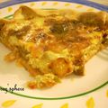 Tarte chorizo cancoillotte