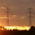 coucher de soleil un soir d'orage sur les jumelles