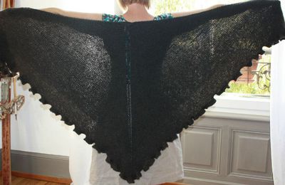 Shawl Miss Marple terminé