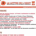 # La lettre de l'UGICT du 7 au 13 février 2011