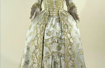 Robe à la Française, vers 1750 - 1760