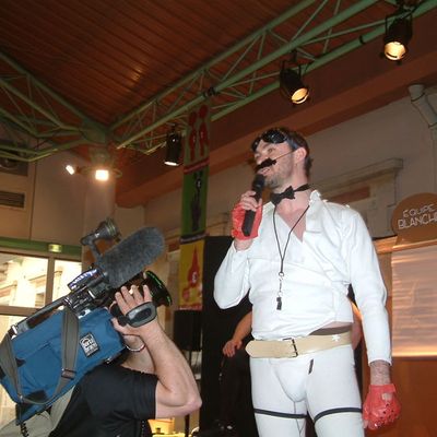 Catch de dessins à Aix (5 avril 2008)