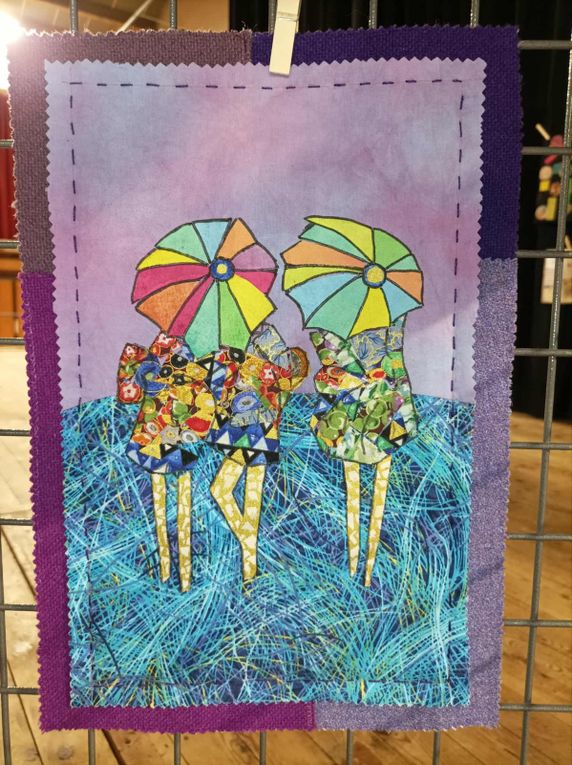 Je vais tester cet art textile qui me tente depuis un moment.