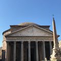 Le rione Colonna, au coeur de Rome (2/13). Le Panthéon conserve de beaux restes malgré les outrages subis.